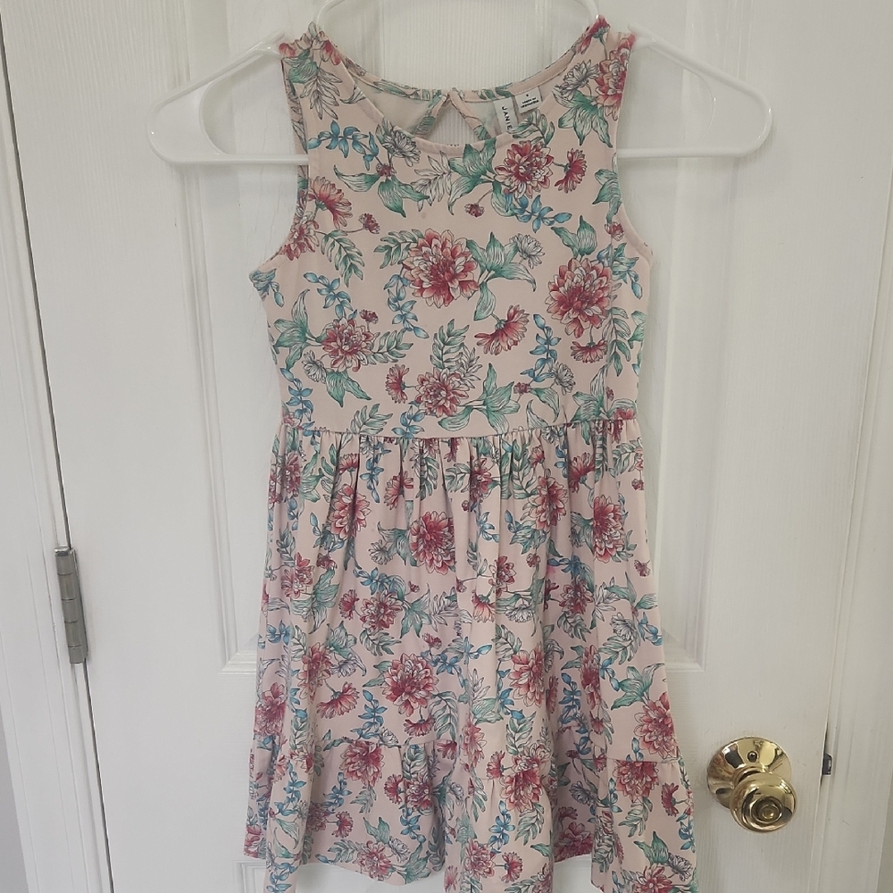 NJanie and Jack Pink Floral Dress